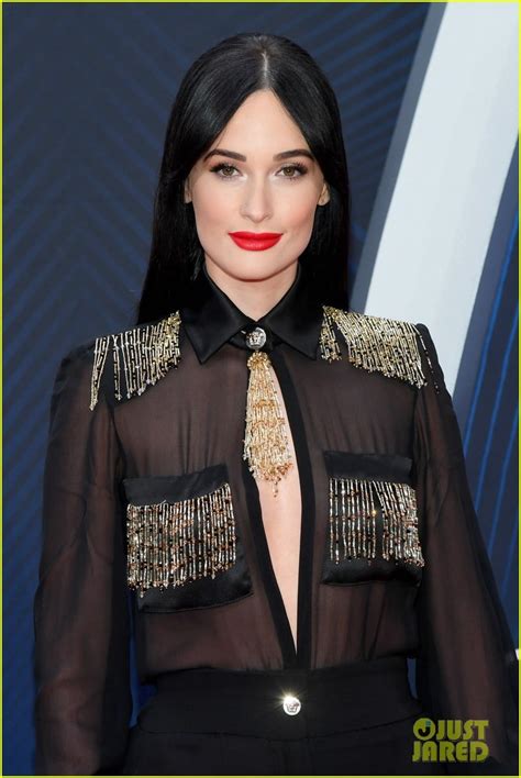 kacey musgraves lace versace suit|Kacey Musgraves Stuns at the 2018 CMA Awards in Versace.